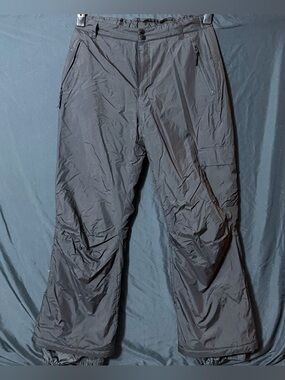 Sport Essentials Ski/Snowboard Black Nylon Pants Women’s XL EUC